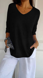 Premium Cotton V Neck Top For Women Limited Edition Luxe Collection