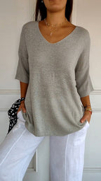 Premium Cotton V Neck Top For Women Limited Edition Luxe Collection