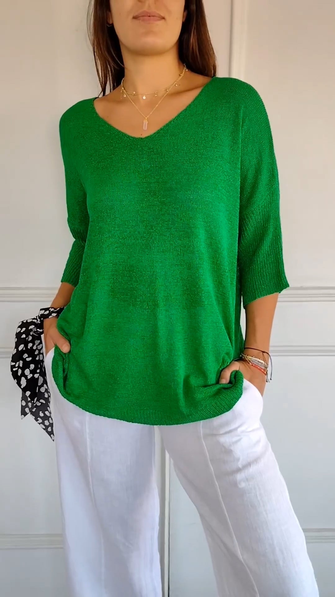 Premium Cotton V Neck Top For Women Limited Edition Luxe Collection