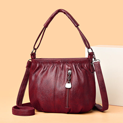Eleanor Refined Leather Handbag For Women Collection Limited Edition