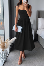 Silk Crepe Midi Dress Exclusive Collection For Wedding Guest