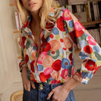 Women's Floral Print Blouse Spring Collection Exclusive Edition