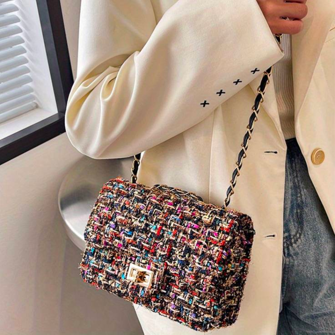 Serena Leather Shoulder Bag Couture Collection Limited Edition