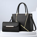 Amy Two-Piece Handbag Set Top-Handle Tote And Clutch Signature Collection Exclusive
