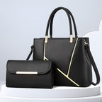 Amy Two-Piece Handbag Set Top-Handle Tote And Clutch Signature Collection Exclusive