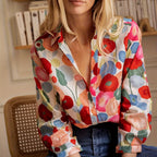 Women's Floral Print Blouse Spring Collection Exclusive Edition