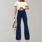Selvedge Denim High Waisted Flared Jeans Bootcut Fit Limited Edition