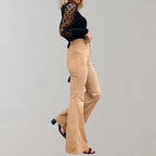 Selvedge Denim High Waisted Flared Jeans Bootcut Fit Limited Edition