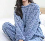 Fluffy Plush Loungewear Set Exclusive Comfort