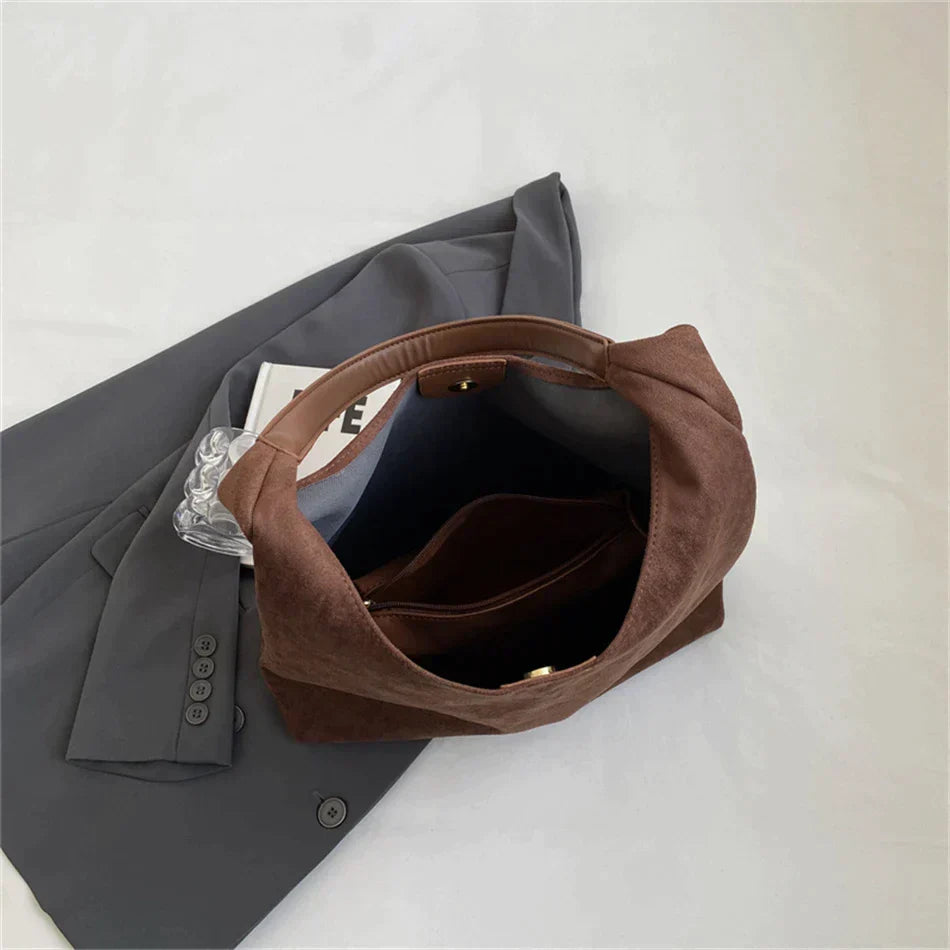 Calfskin Leather Hobo Tote Bag Women Exclusive Collection Elegance