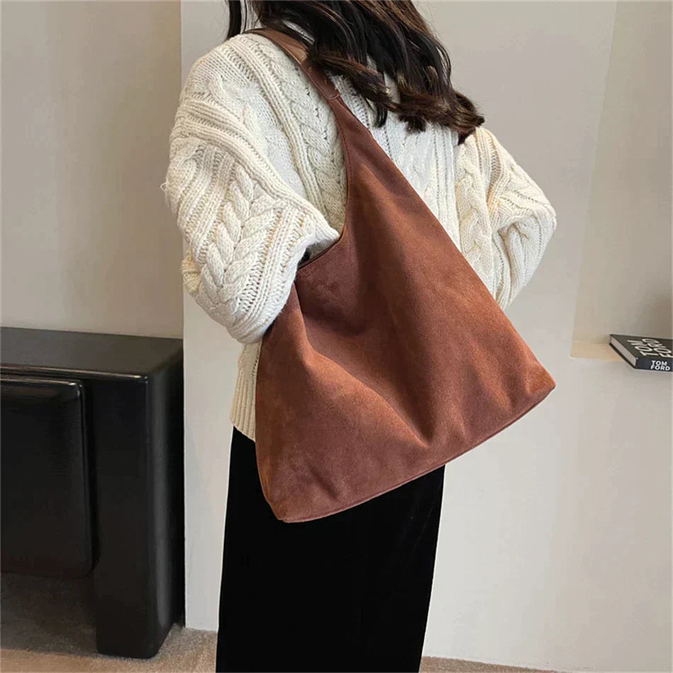 Calfskin Leather Hobo Tote Bag Women Exclusive Collection Elegance