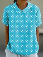 Floral Collection Blouse With Peter Pan Collar Timeless Exclusive