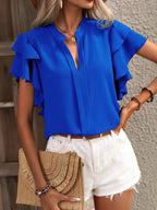 Isla Sleeveless Blouse Premium Fabric Collection Limited Edition