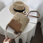Straw Handbag Summer Collection Exclusive Everyday Elegance Timeless