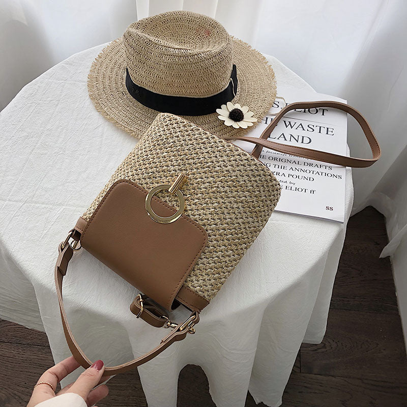 Straw Handbag Summer Collection Exclusive Everyday Elegance Timeless