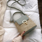 Straw Handbag Summer Collection Exclusive Everyday Elegance Timeless