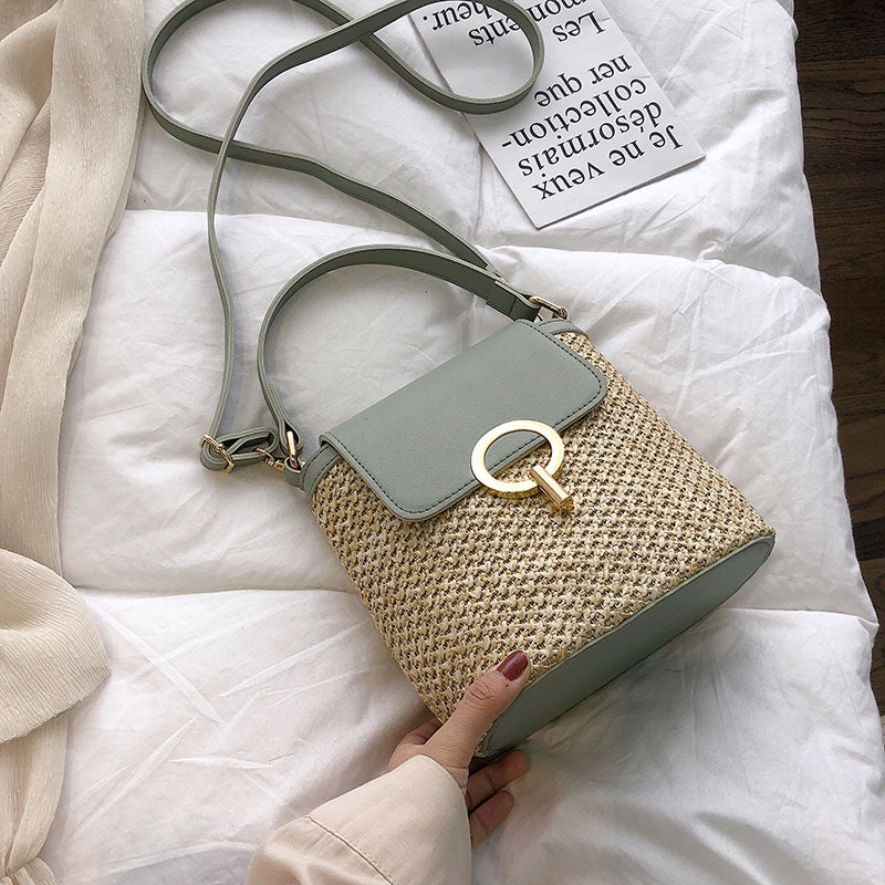 Straw Handbag Summer Collection Exclusive Everyday Elegance Timeless