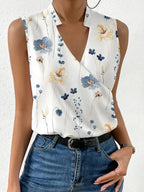 Silk Sleeveless Top For Women Limited Edition
