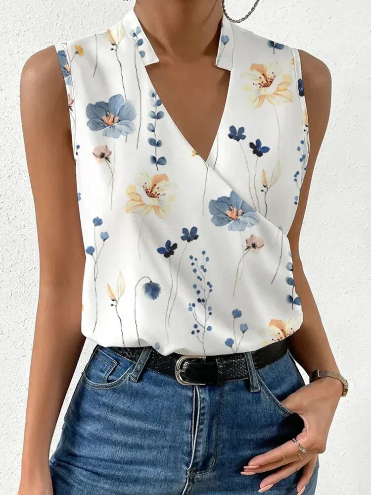Silk Sleeveless Top For Women Limited Edition