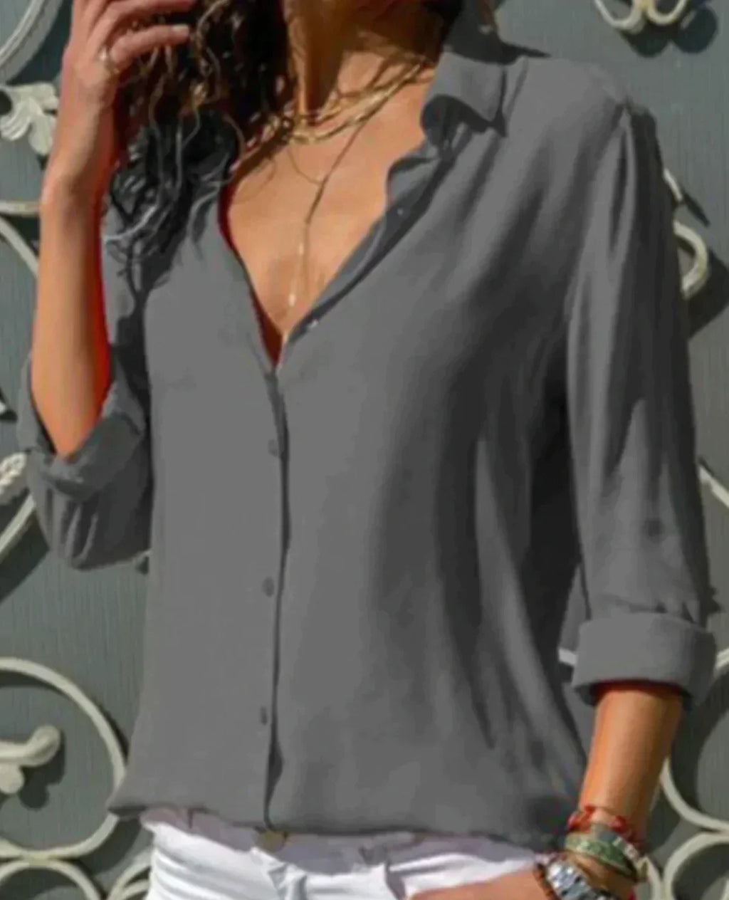 Celeste Collection Silk Blouse For Women Exclusive Edition Luxe