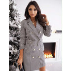 Silk Blend Blazer Dress Luxe Collection Limited Edition For Evening And Day