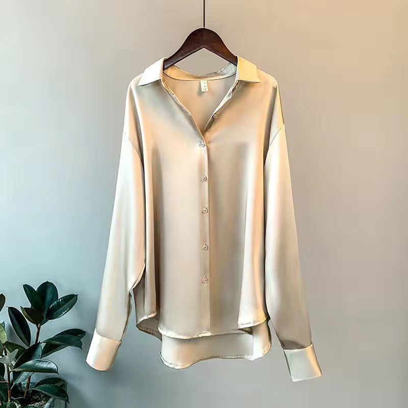 Elegant Women's Long Sleeve Blouse Premium Materials Collection Exclusive