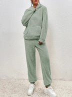 Women's Plush Fleece Loungewear Set Hoodie And Joggers Cocoon Collection Limited Run