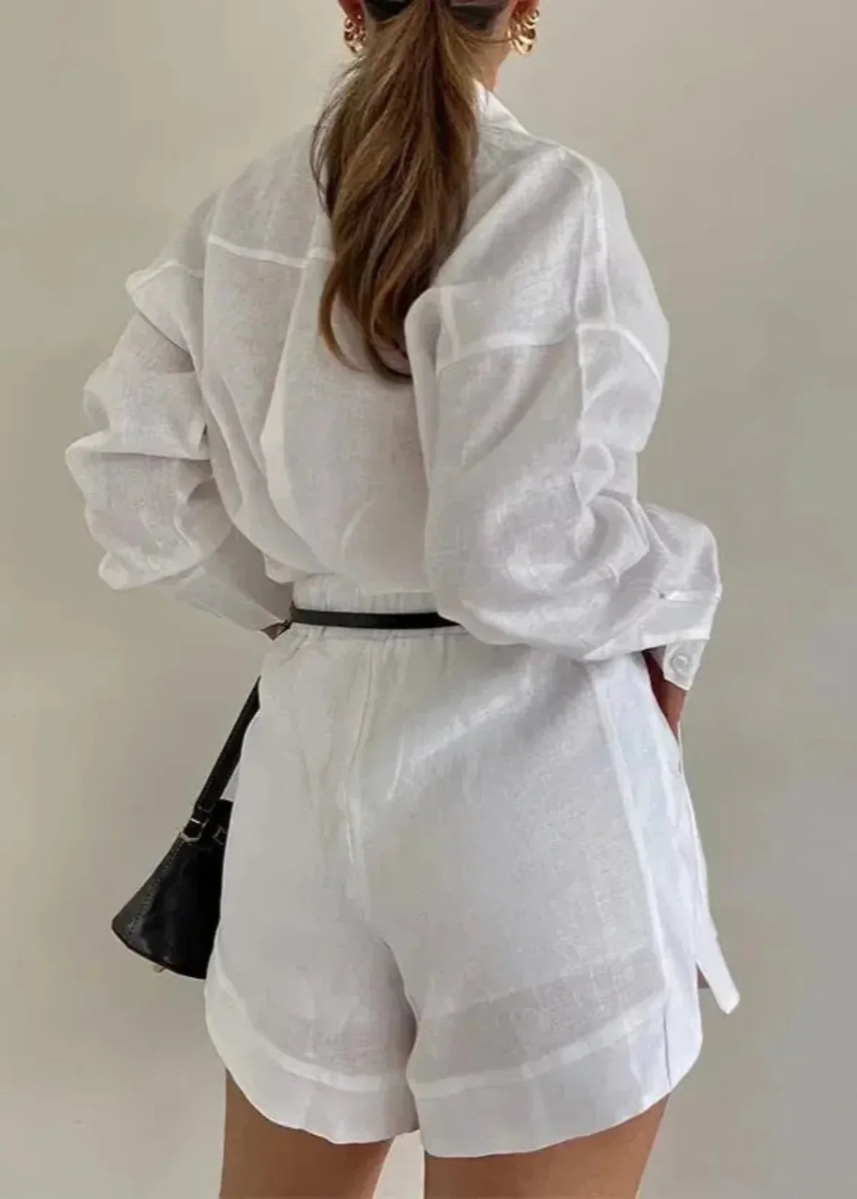 Soft Blend Loose Shorts Set for Women Premium Collection Exclusive