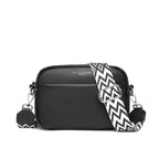 Boxy Womens Crossbody Bag Calfskin Leather Collection Limited Patterned Strap