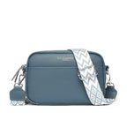 Boxy Womens Crossbody Bag Calfskin Leather Collection Limited Patterned Strap