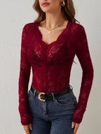 Silk Collection Long Sleeve Top for Women Limited Edition Elegance