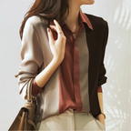 Vertical Stripe Blouse Premium Fabric Exclusive Edition