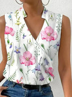 Silk Sleeveless Top For Women Limited Edition
