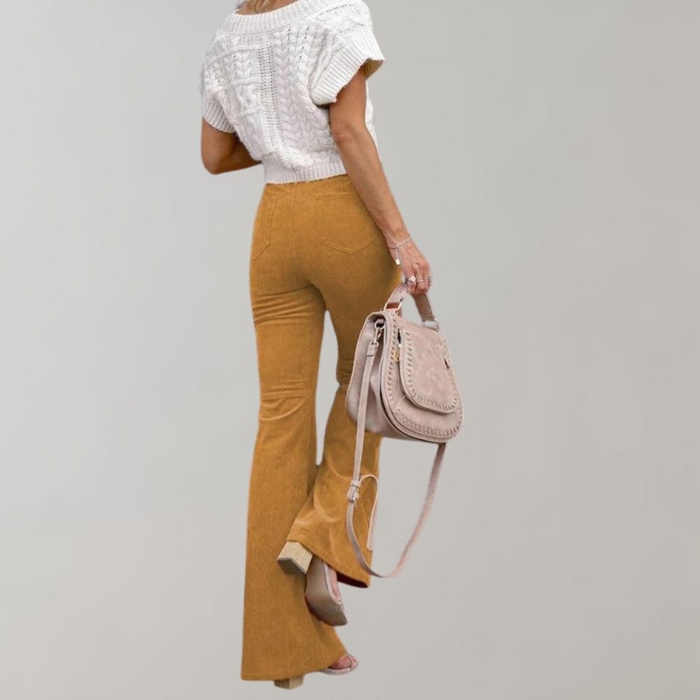 Selvedge Denim High Waisted Flared Jeans Bootcut Fit Limited Edition