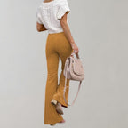 Selvedge Denim High Waisted Flared Jeans Bootcut Fit Limited Edition