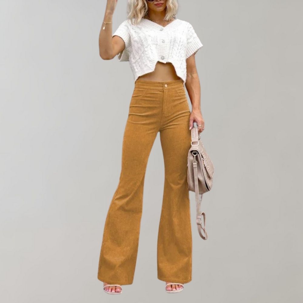 Selvedge Denim High Waisted Flared Jeans Bootcut Fit Limited Edition