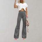 Selvedge Denim High Waisted Flared Jeans Bootcut Fit Limited Edition
