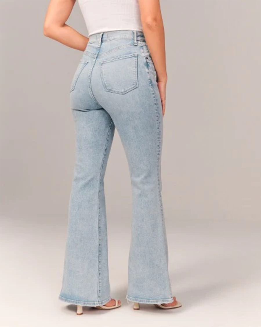 Premium Denim Womens Bell Bottom Jeans High Waist Heritage Collection Exclusive