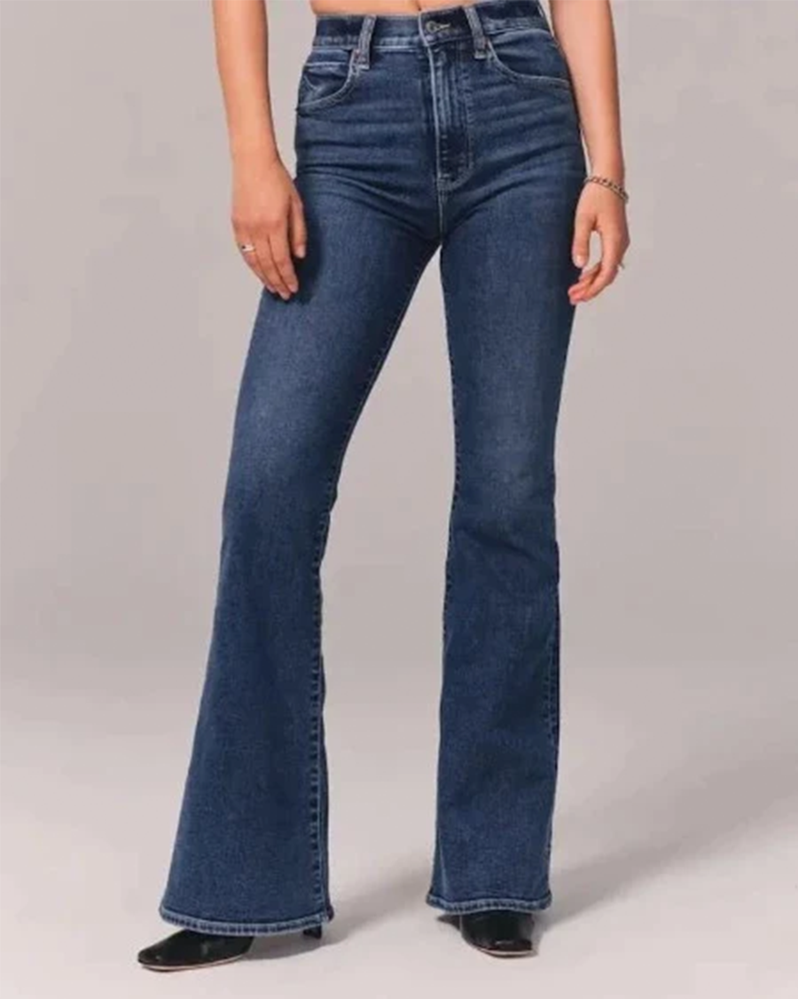 Premium Denim Womens Bell Bottom Jeans High Waist Heritage Collection Exclusive