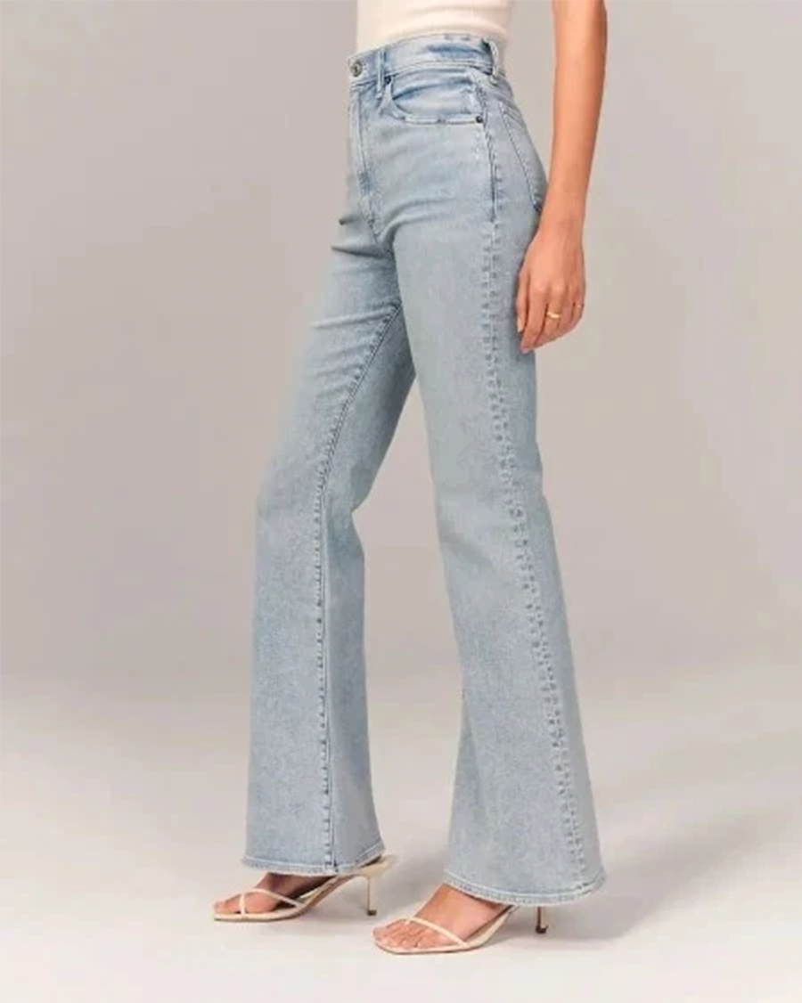 Premium Denim Womens Bell Bottom Jeans High Waist Heritage Collection Exclusive