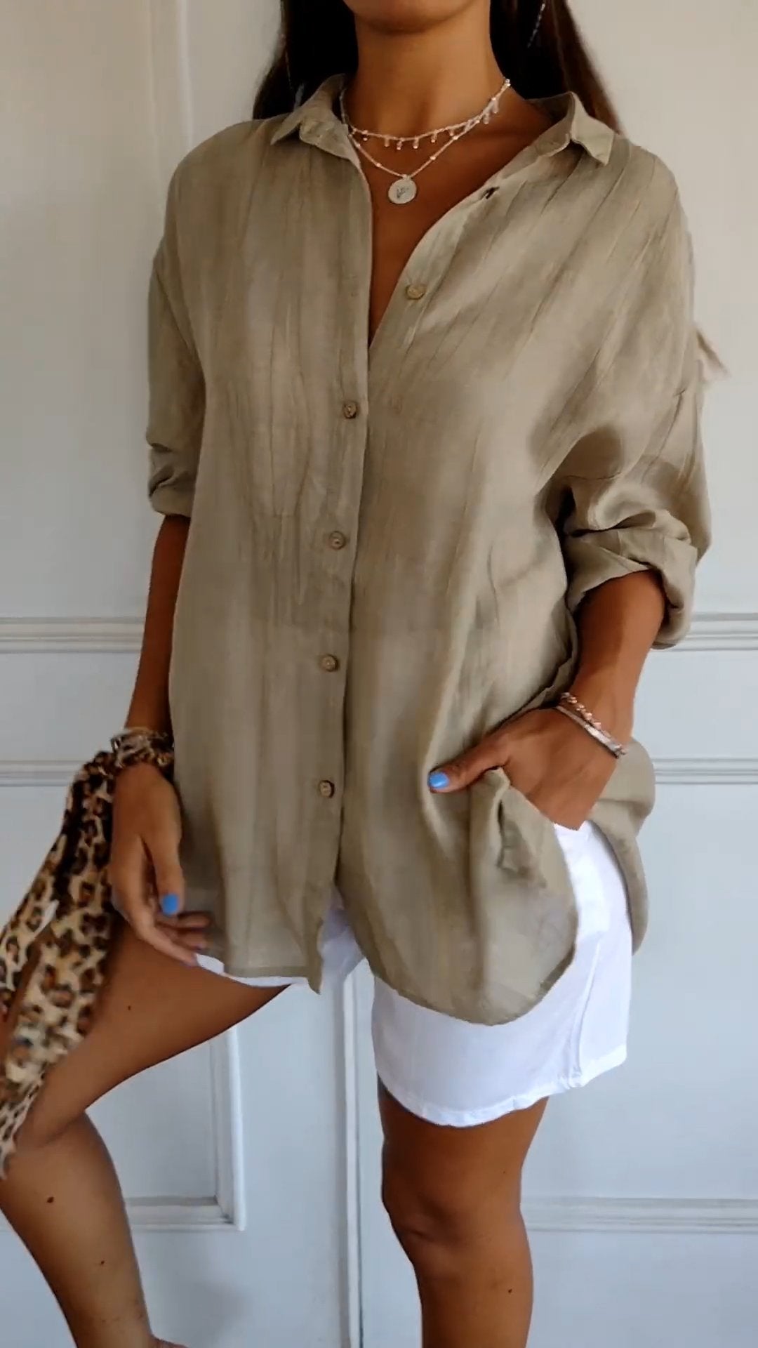 Maya Pleated Blouse Luxe Collection Timeless Elegance Exclusive
