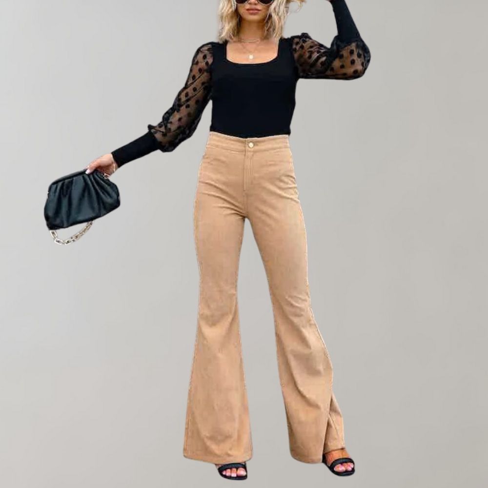 Selvedge Denim High Waisted Flared Jeans Bootcut Fit Limited Edition