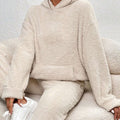 Women's Plush Fleece Loungewear Set Hoodie And Joggers Cocoon Collection Limited Run