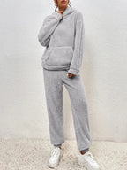Women's Plush Fleece Loungewear Set Hoodie And Joggers Cocoon Collection Limited Run