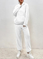 Women's Plush Fleece Loungewear Set Hoodie And Joggers Cocoon Collection Limited Run