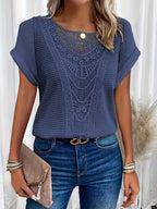 SilkBlend Signature Blouse For Women Reserve Collection Timeless Elegance