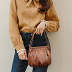 Eleanor Refined Leather Handbag For Women Collection Limited Edition